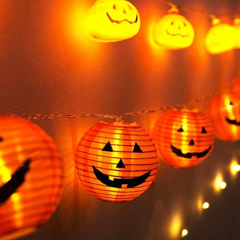Norvo | PumpkinBlaze Lyskjeder — Forvandle Halloween-kvelden din til et magisk hav av lys som fanger alles blikk!