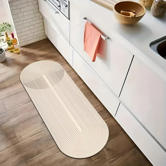 Norvo | AquaStone Diatomite Bade matte – Ultra absorberende, sklisikker og myk