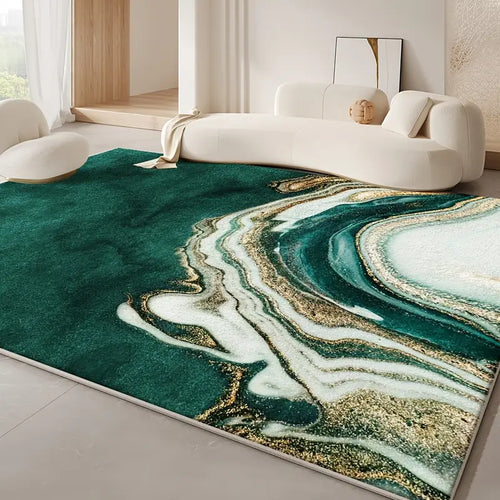 Norvo | Område teppe Moderne Abstrakt Marmor Polyester