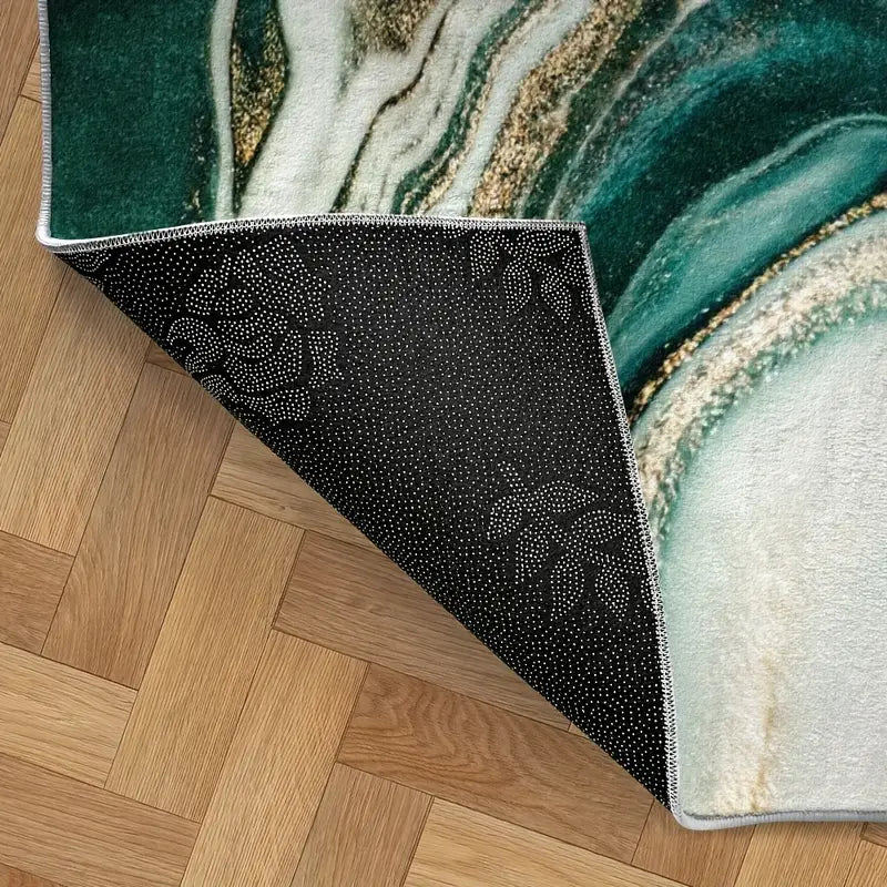 Norvo | Område teppe Moderne Abstrakt Marmor Polyester