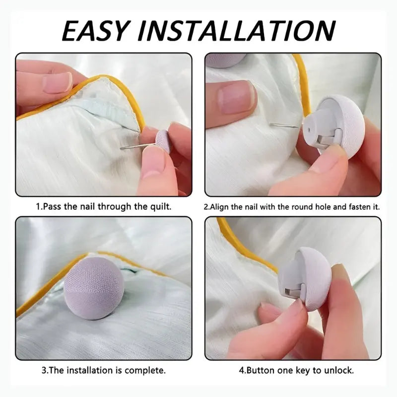 Norvo | GripSleepPro Clips — For dyner som aldri glir og holder søvnen din uforstyrret