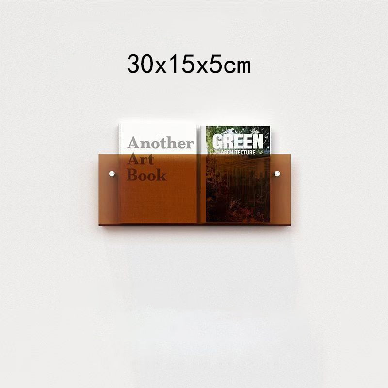 Norvo | Akryl Veggmontert 'Flytende' Magasinholder