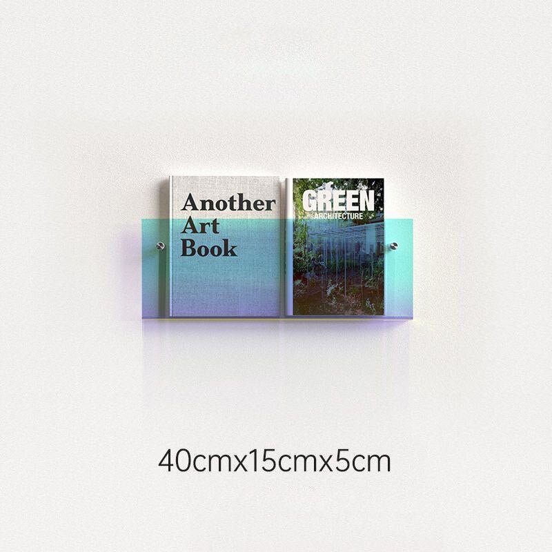 Norvo | Akryl Veggmontert 'Flytende' Magasinholder