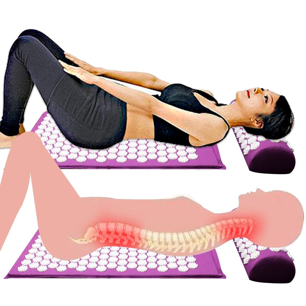 Norvo | Akupressur Yoga Matte & Pute Sett - RelaxMat