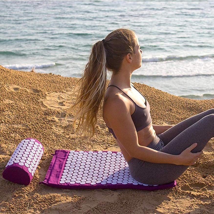 Norvo | Akupressur Yoga Matte & Pute Sett - RelaxMat