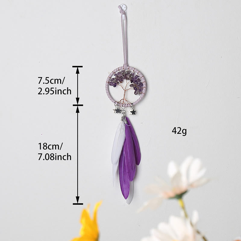 Norvo | Frendorf Livets Tre Edle Steiner Drømmefanger Hengende Smykker