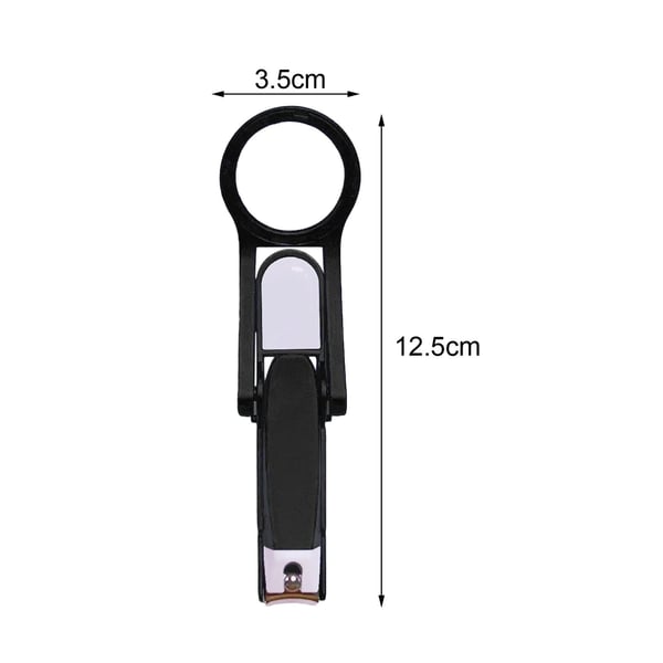 Norvo | Neglklipper med forstørrelsesglass