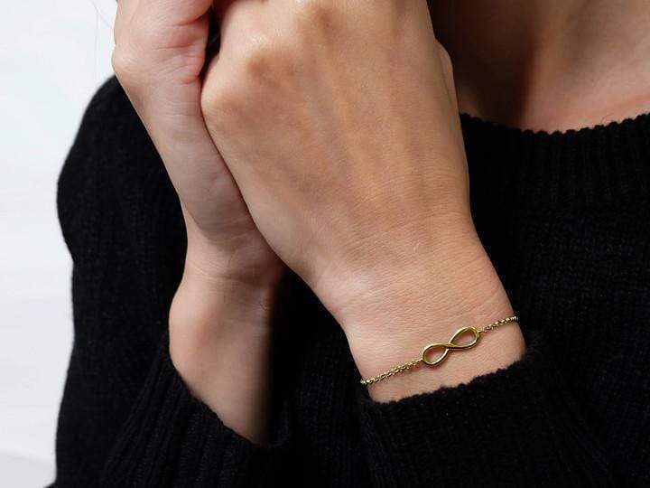Norvo | Infinity Vermeil Gult Gull Kjede Armbånd