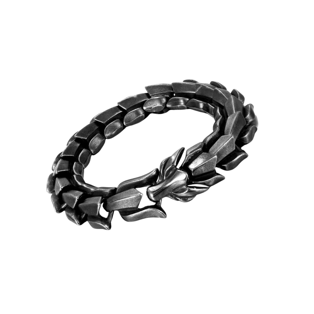 Justerbart Midgard drage-armbånd
