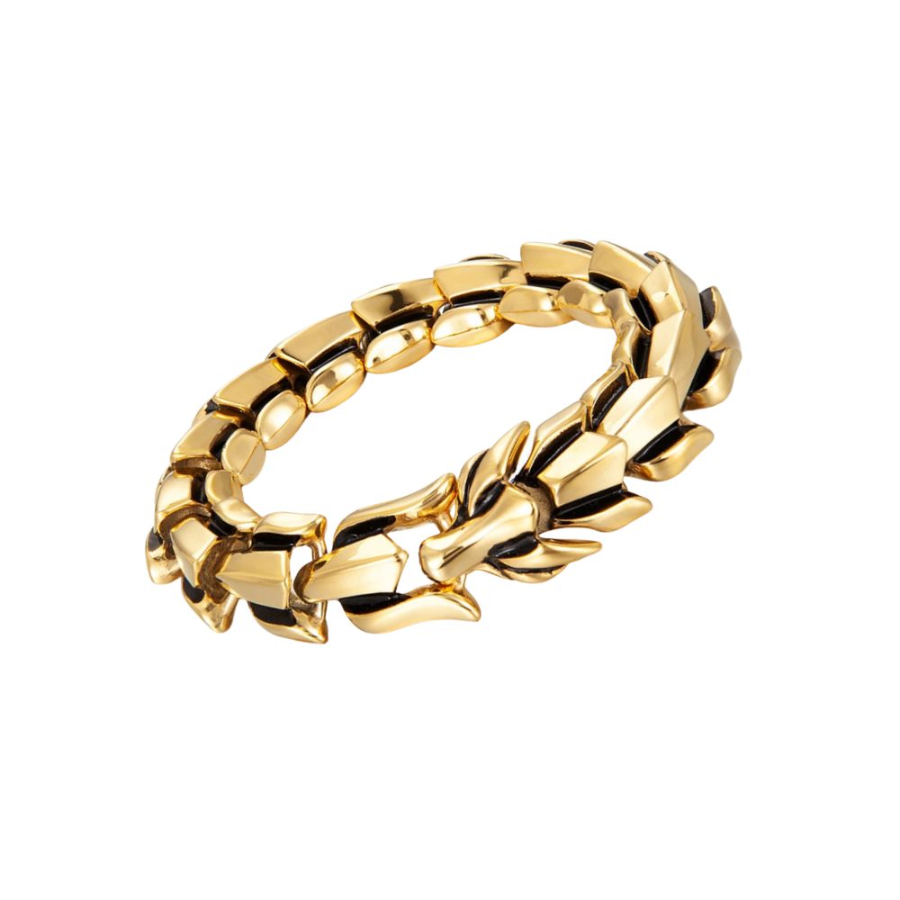 Justerbart Midgard drage-armbånd