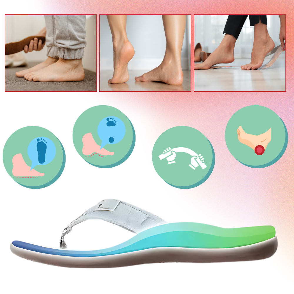 Ortopediske sandaler med justerbare remmer