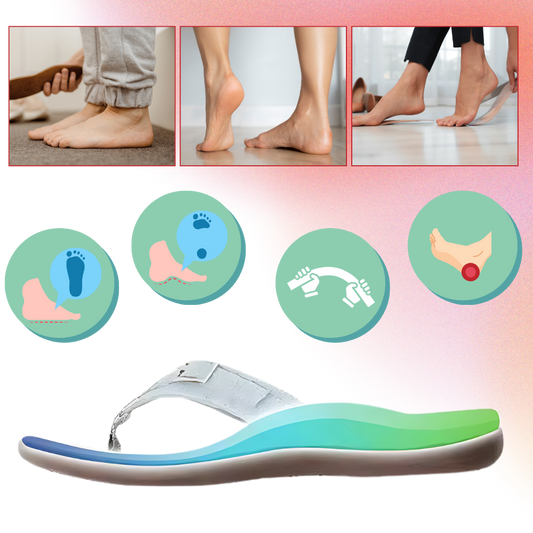 Ortopediske sandaler med justerbare remmer