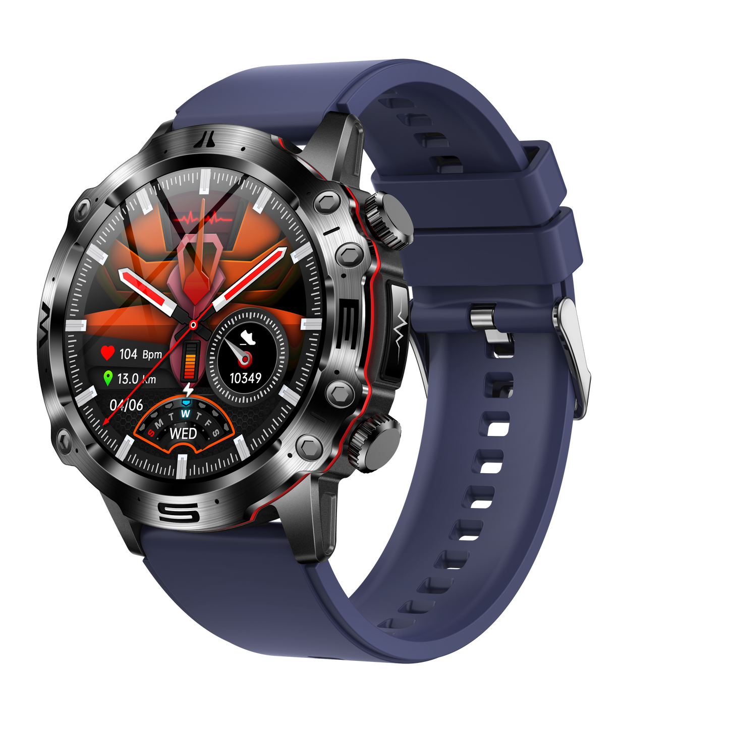 Norvo | Avansert helse- og sports smartklokke - VitalTrack