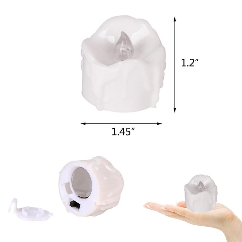 Norvo | Batterilamper - Fjernkontroll Flameless Lys 3 stk