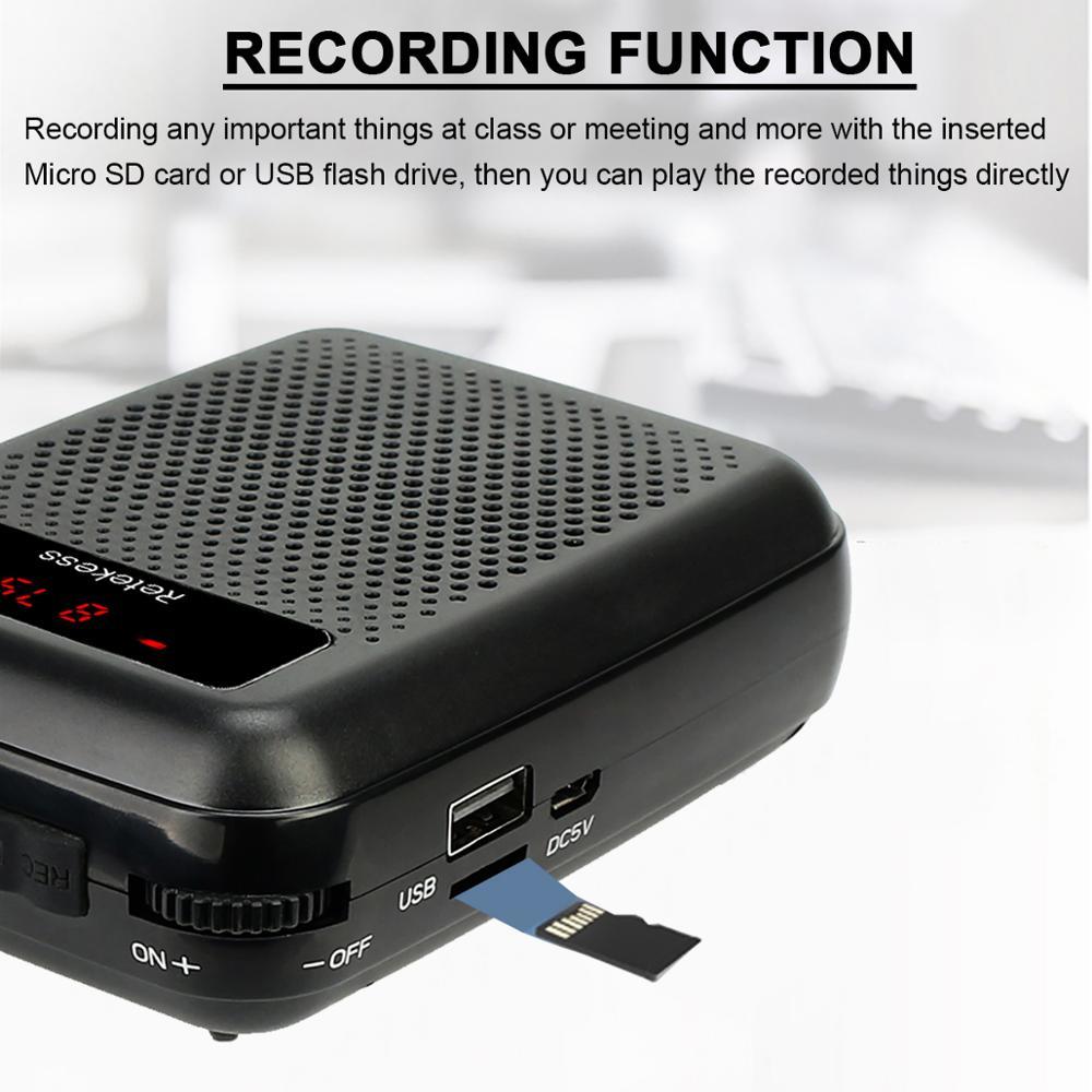 Norvo | Voice Amplifier for Teachers - Bærbar Forsterker Høyttaler