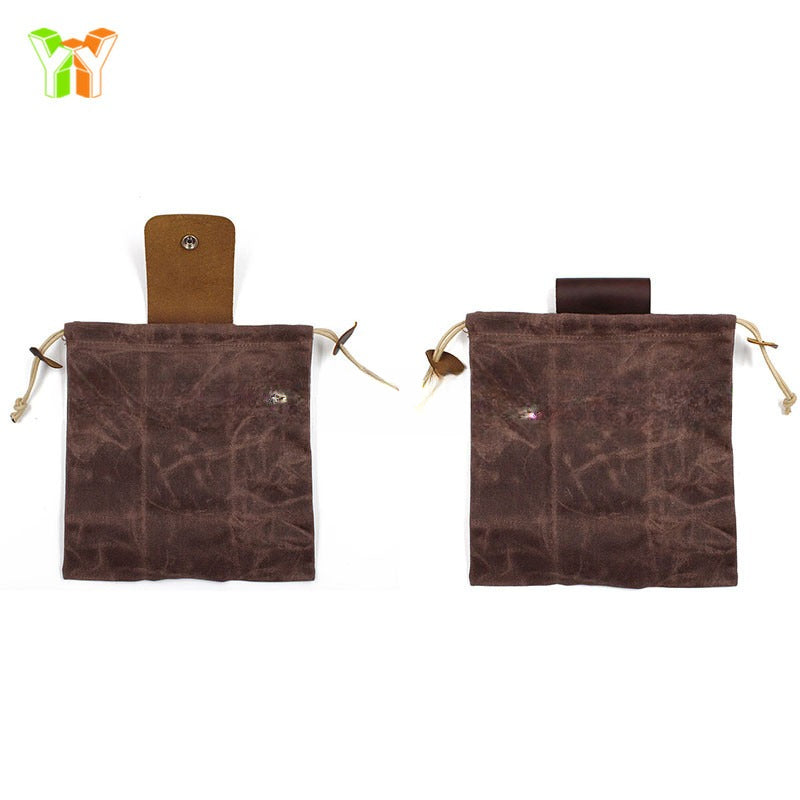 Norvo | Vokst lerret sammenleggbart soppsekk med slitesterk design