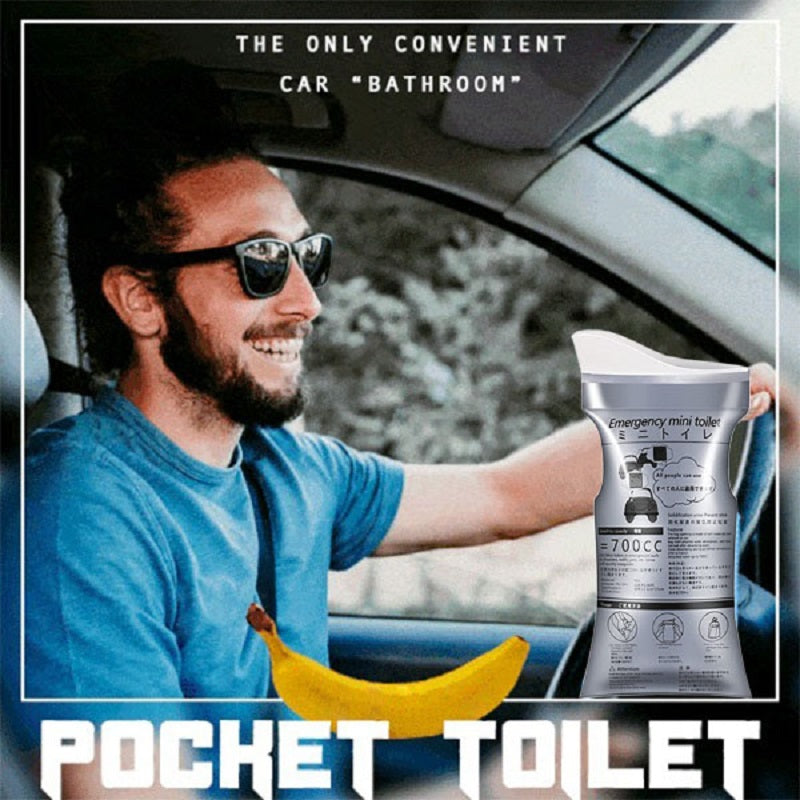 Norvo | Bærbare reise tisseposer (700ML)