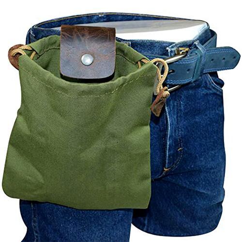 Norvo | Lær- og seilduk bushcraft-veske