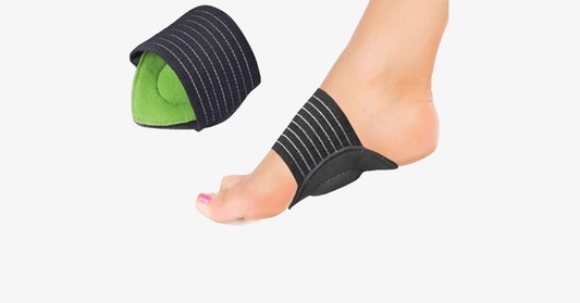Norvo | 2-pakning: Aero Cushion Plantar Fasciitis Hulføtter Støtter