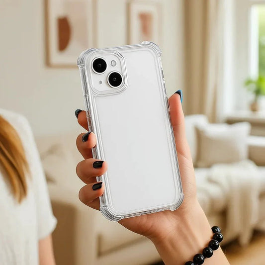 Norvo | AeroGuard – Støtsikker Gjennomsiktig Beskyttelsesdeksel for iPhone 11-17