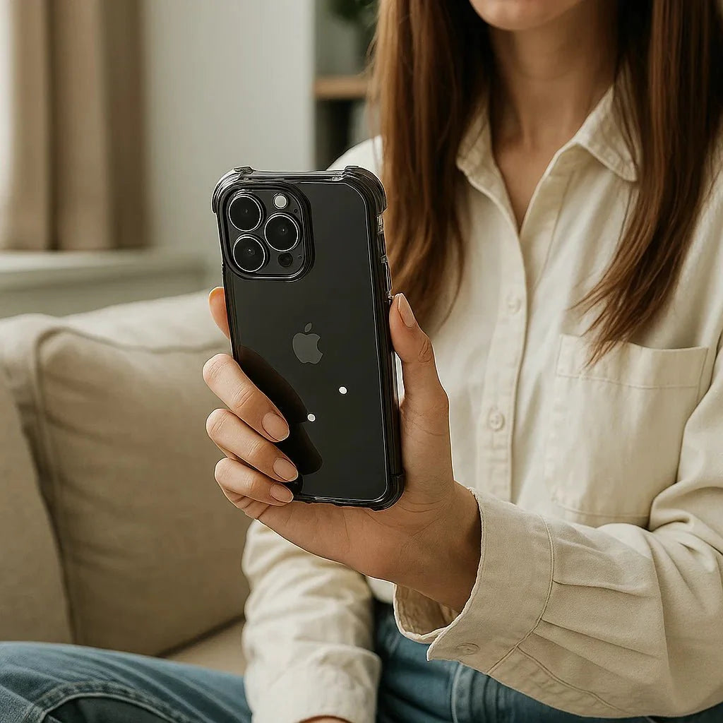 Norvo | AeroGuard – Støtsikker Gjennomsiktig Beskyttelsesdeksel for iPhone 11-17