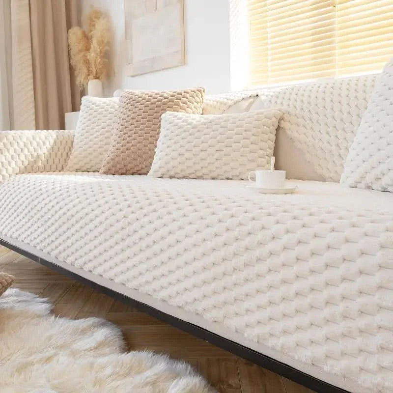 Norvo | CozySlip - Det ultimate sklisikre sofaovertrekket for mer komfort og stil