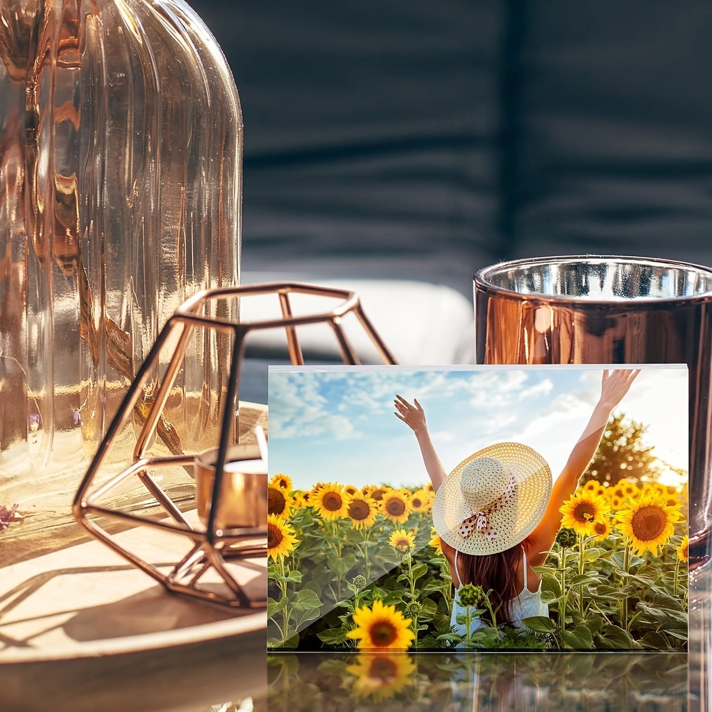 ElegantFrame - Horisontal akryl fot ramme for moderne interiør Norvo