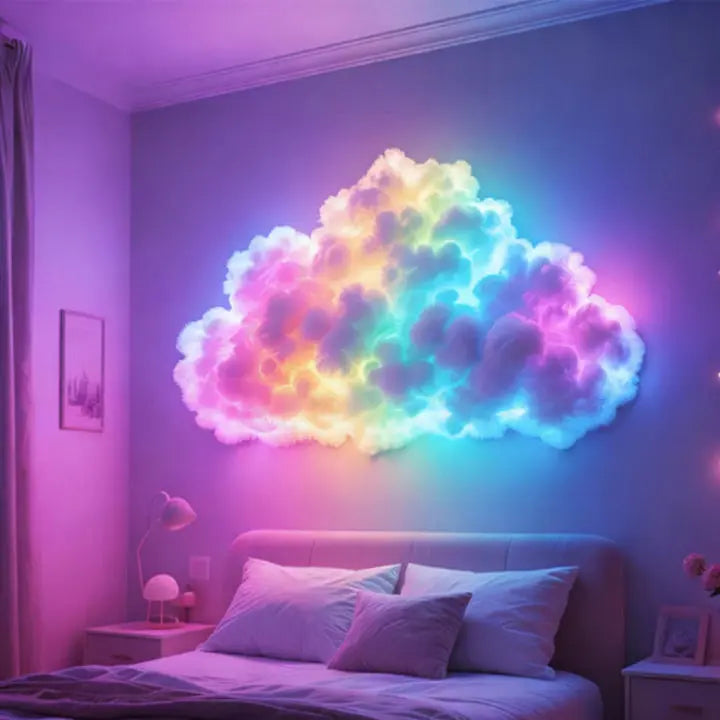 Norvo | LED Cloud Magic Light — Fordyp deg i magisk ro og fortryllende øyeblikk av velvære