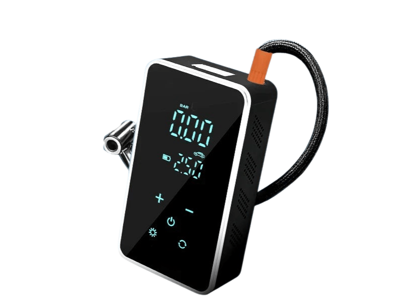 Norvo | AirMax Touch – Bærbar elektrisk luftkompressor med berøringsskjerm & 150 PSI