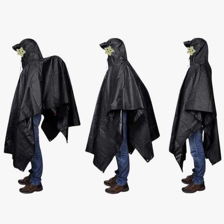 Norvo | All-Terrain Trek Poncho | Vanntett, pakkbar og lett for utendørs eventyr og beredskap