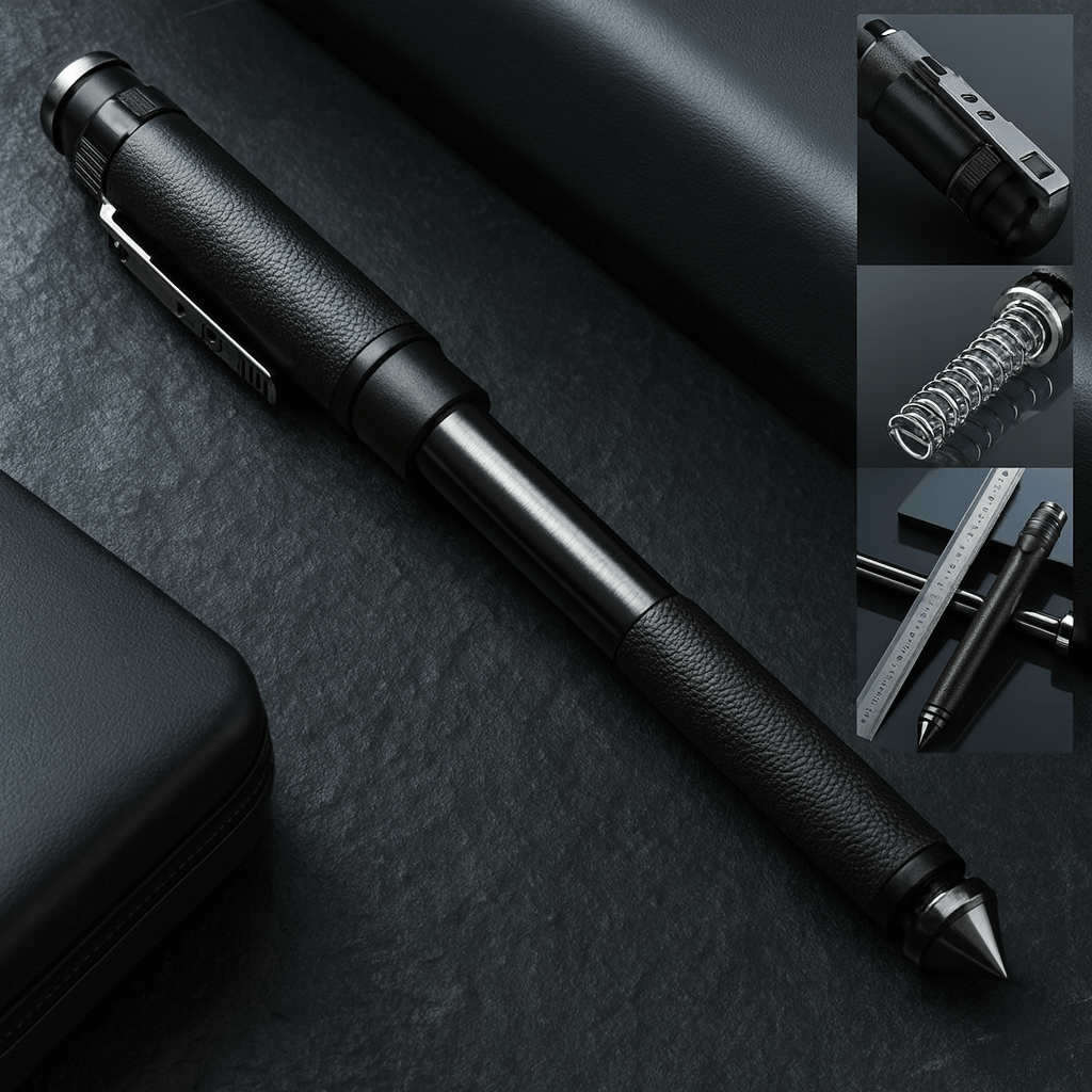 Norvo | AllGuard Stick – Automatisk Selvforsvar Gåstang med Stabilitetsstøtte