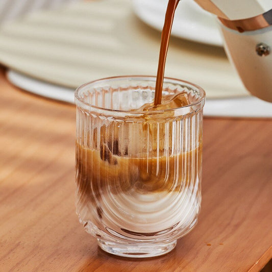Glass kaffekopp Is Latte Amerikaner