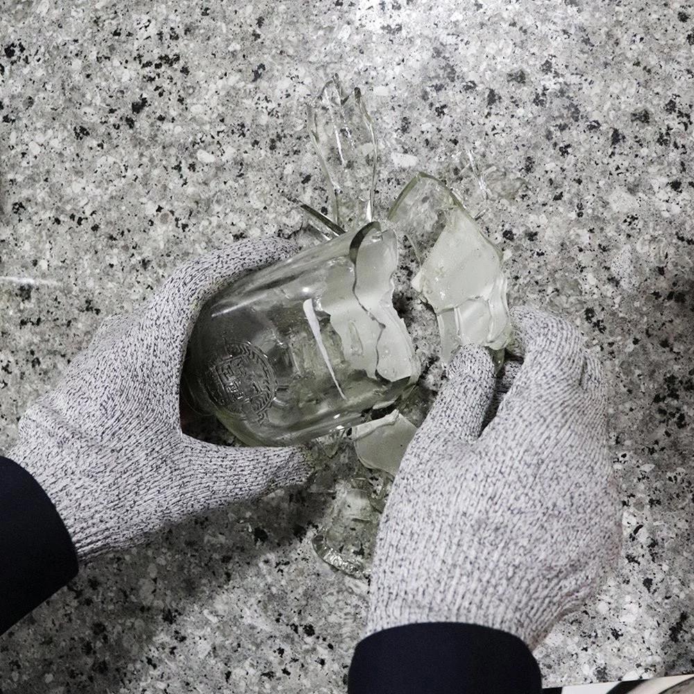 Norvo | Anti-Cut Hansker 5 Grad Sikkerhets Kuttsikker Stikkbestandig Rustfritt Stål