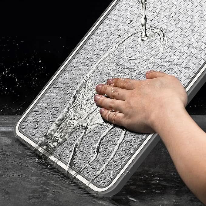 Norvo | Dobbelsidig rustfritt stål skjærebrett med knivsliper