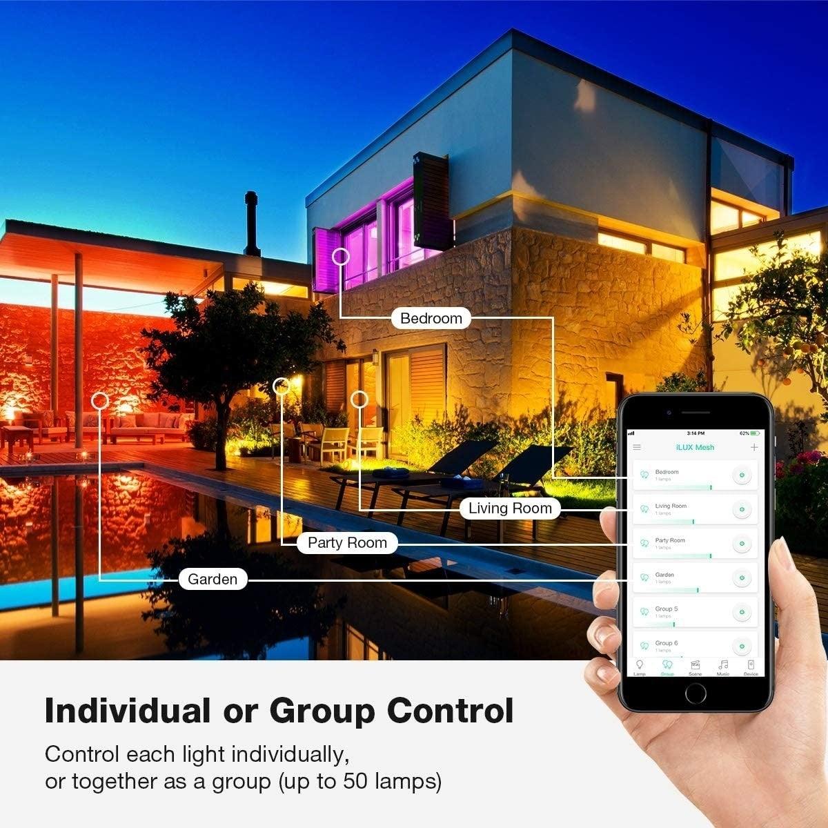 Norvo | App Kontroll Ledningslys for Juletre Dekorasjon