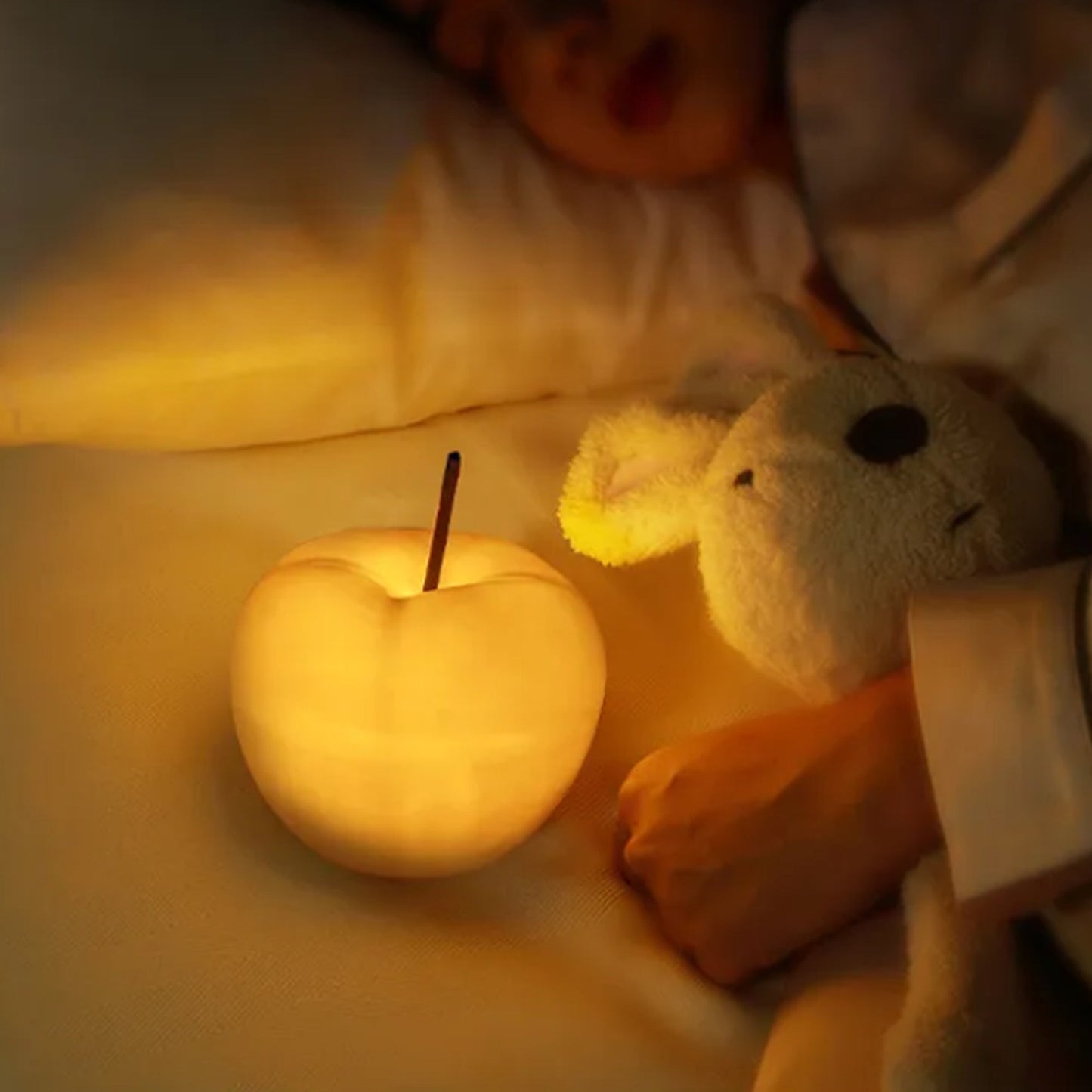 Norvo | Apple Gjennomsiktig Nattbordslampe