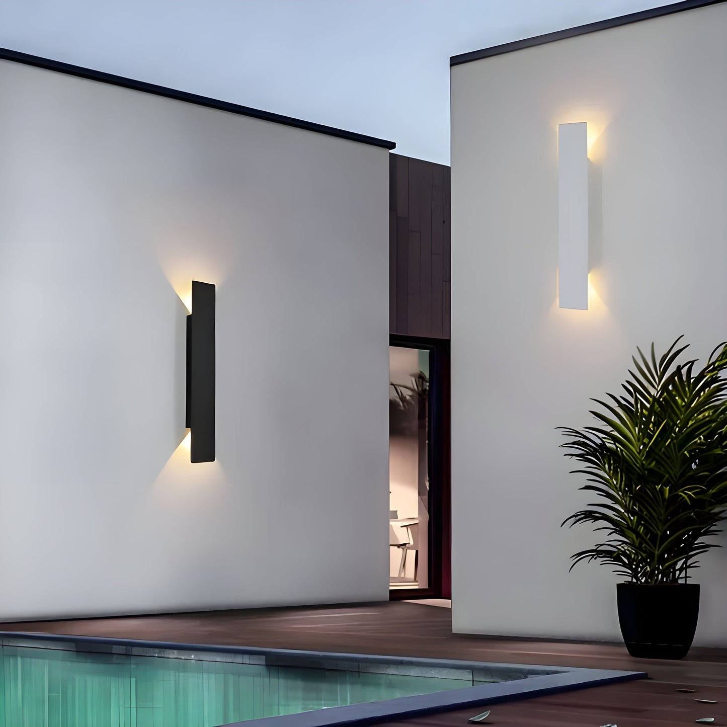 Norvo | Applique LED LuxeWall - Utendørs - Moderne - Aluminium