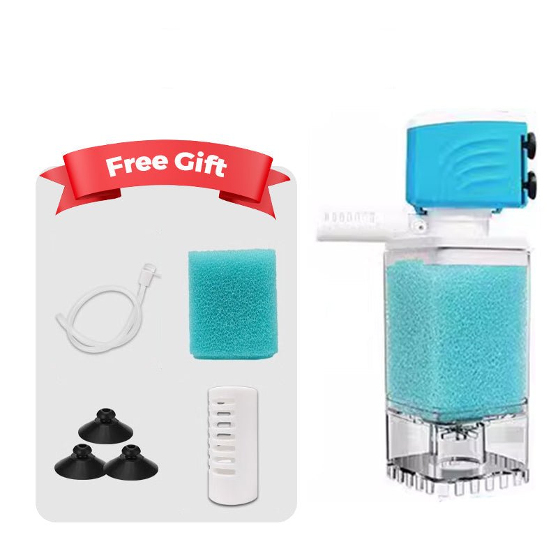 Norvo | AQUAFLOW 5-IN-1 – Krystallklart vann & Automatisk rengjøring for akvarier