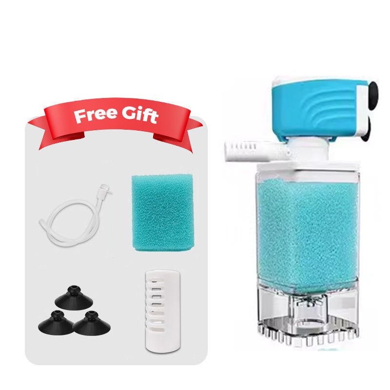 Norvo | AQUAFLOW 5-IN-1 – Krystallklart vann & Automatisk rengjøring for akvarier