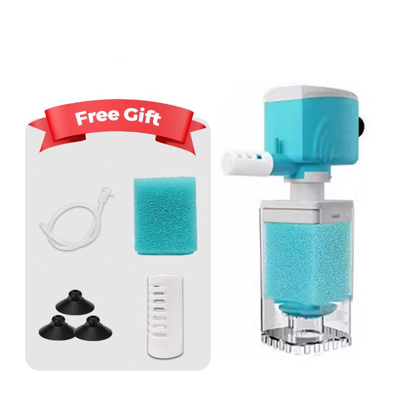 Norvo | AQUAFLOW 5-IN-1 – Krystallklart vann & Automatisk rengjøring for akvarier