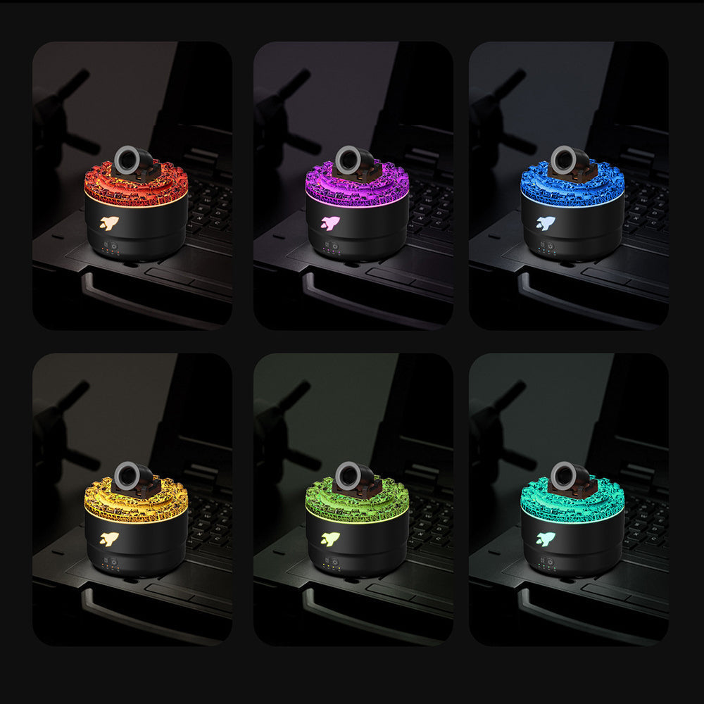 Norvo | Aroma Diffuser og Luftfukter med Nattlampe - LavaGlow