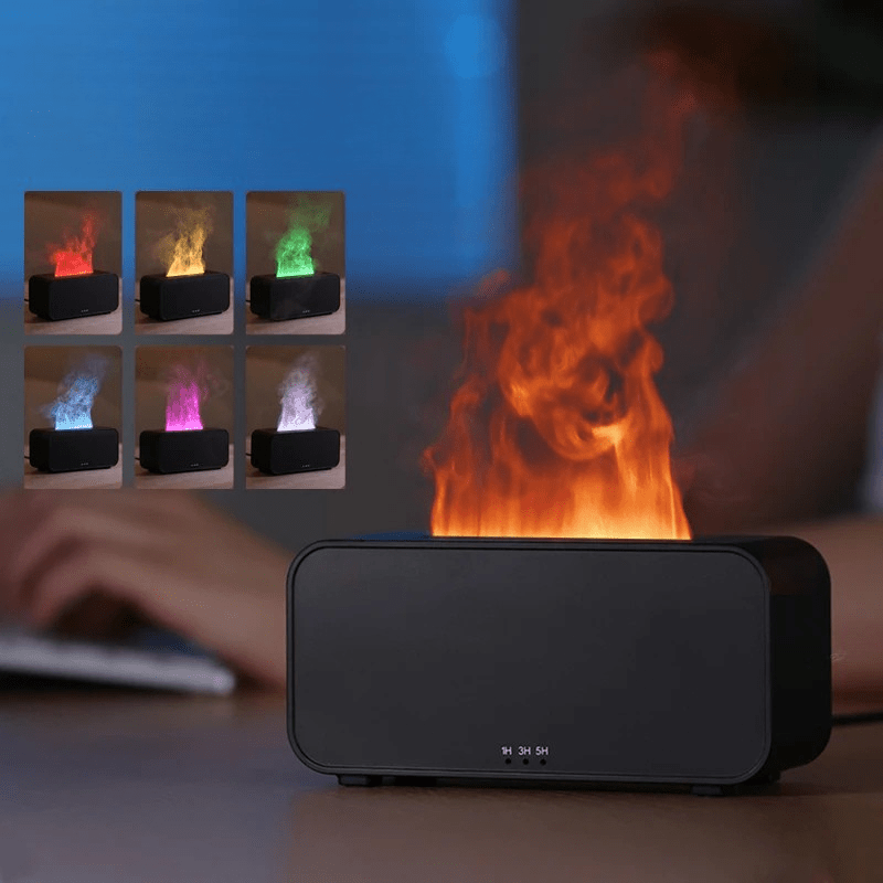 Norvo | AromaMini – Kompakt Ultrasonisk Aroma Diffuser med LED Fargeendring