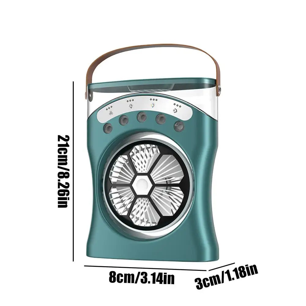 Norvo | Oppladbar bærbar luftkjøler med tåke funksjon