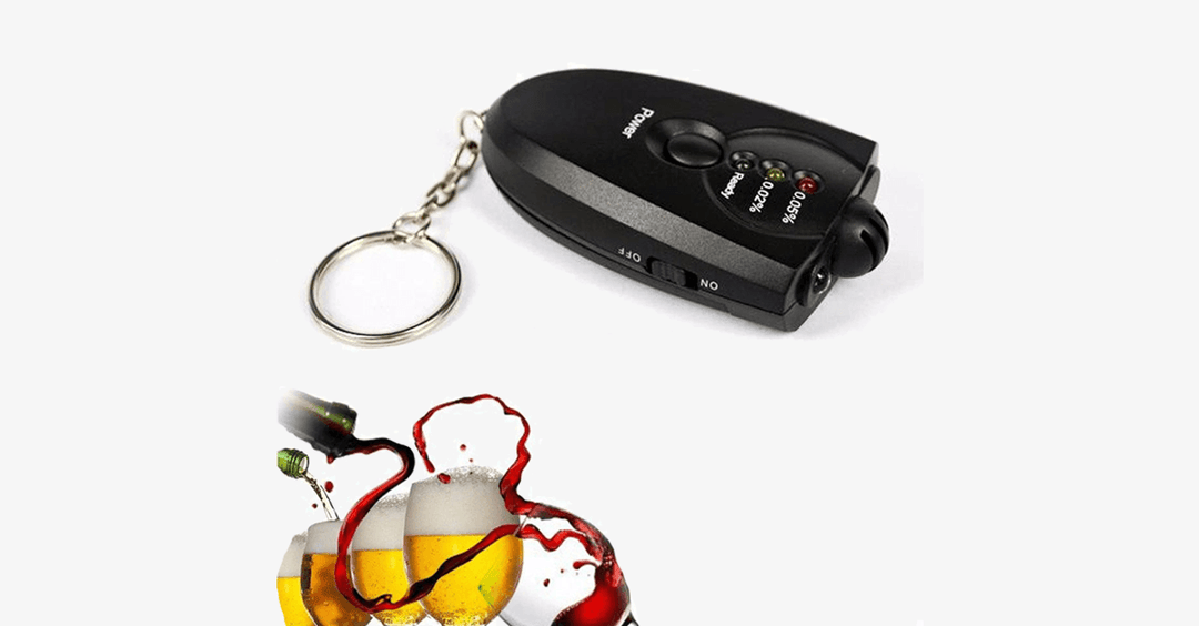 Norvo | Bærbar Alkoholånde Alkoholtester - Hold øye med alkoholinntaket!
