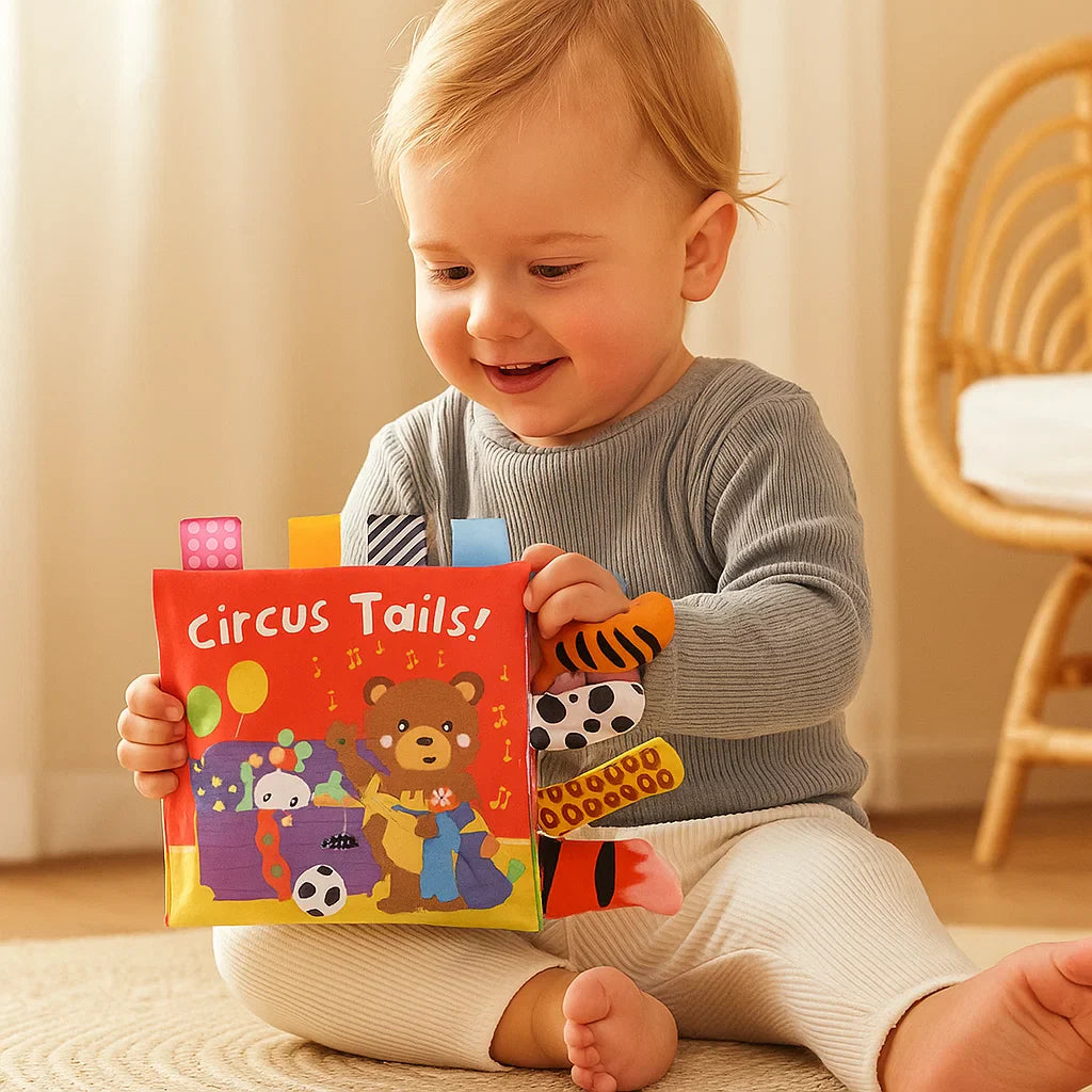 Norvo | Sensorisk Knisset Barnebok for Småbarn