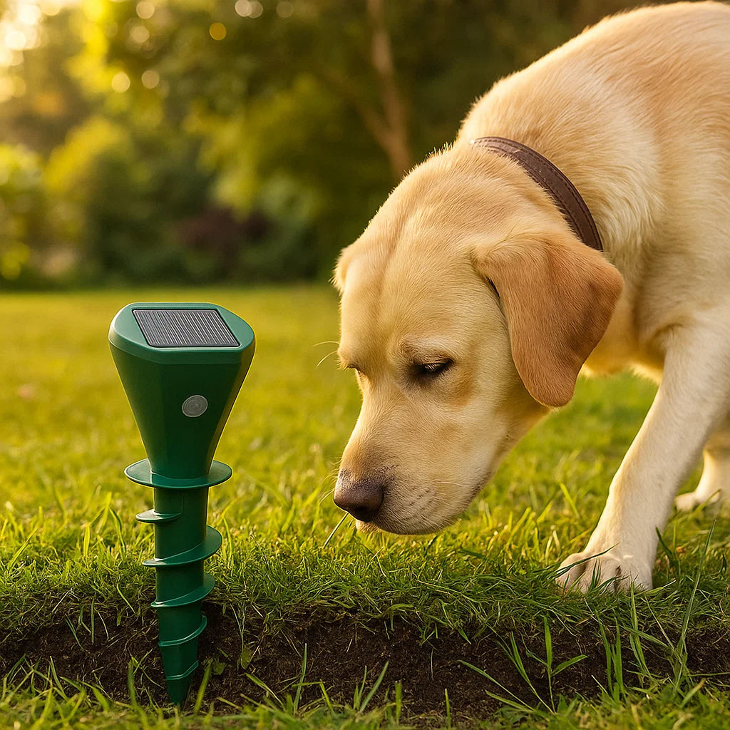 Norvo | Solar Ultrasonisk Dyr- og Insektavvisende Enhet