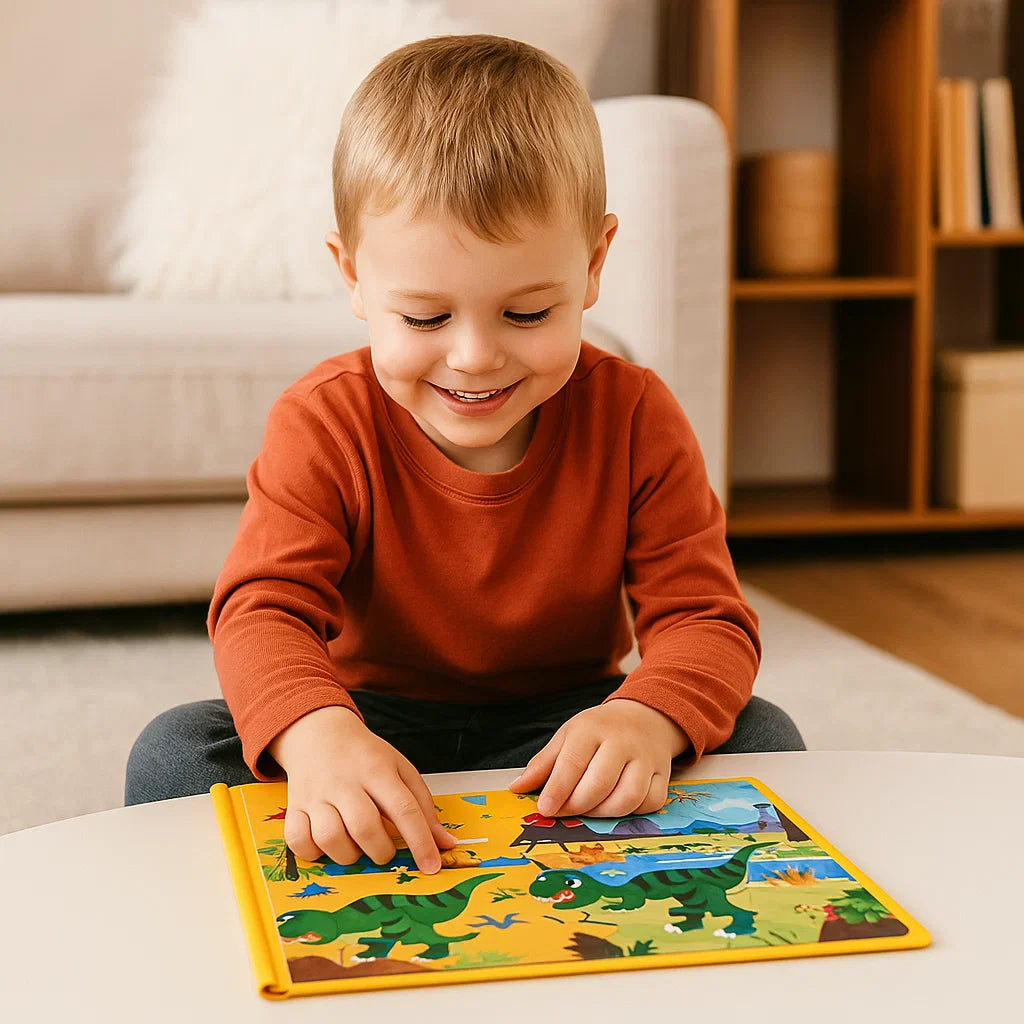 Norvo | Magnetisk Montessori Puslespillbok