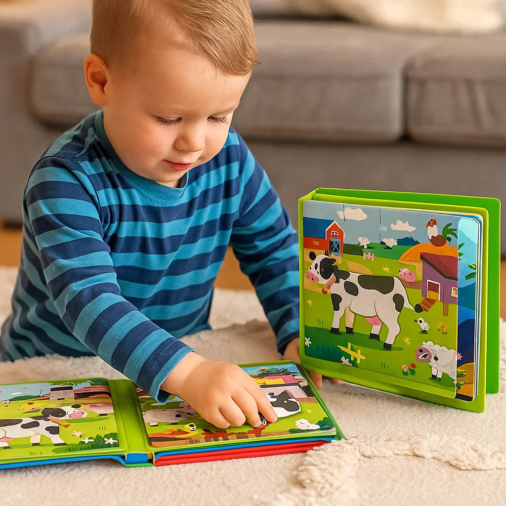 Norvo | Magnetisk Montessori Puslespillbok