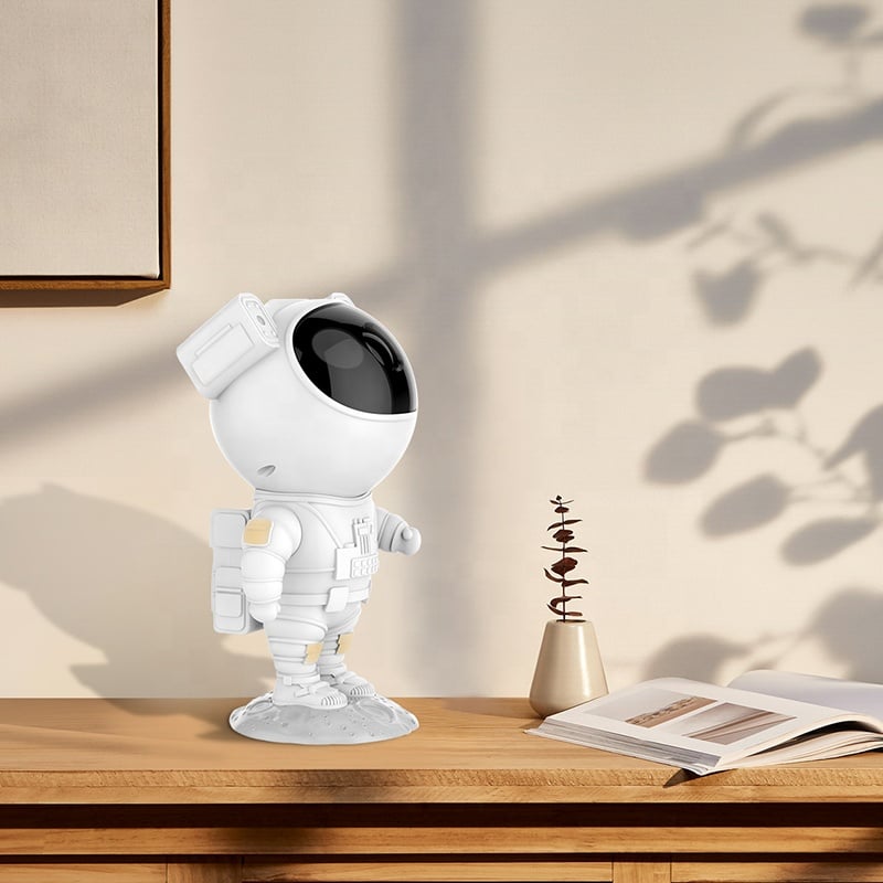 Norvo | Astronaut Galaxy Projector | 8 Justerbare Nebula Farger & Fjernkontroll for Avslapning og Stjernekikking