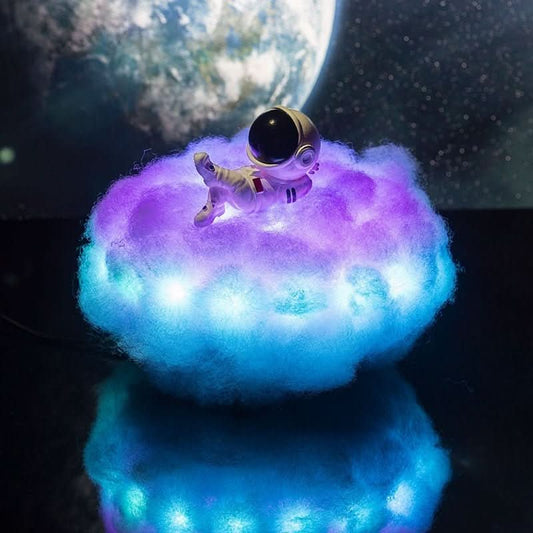 Norvo | Astronaut LED Lampe | Fargerik Sky